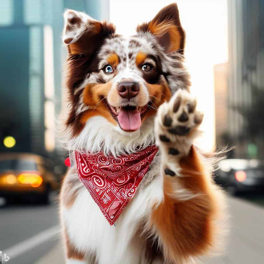 Australian Shepherd Urban Living